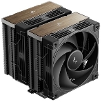 Кулер для процессора DEEPCOOL AK620 G2 LGA1851/1700/1200/115X/AM5/AM4 (8шт/кор, TDP 260W, PWM, DUAL Fan 120мм, 6 тепл. трубок, Copper Base, Wood-grain top cover, черный) RET (R-AK620G2-BKNNMN-GJD), фото11