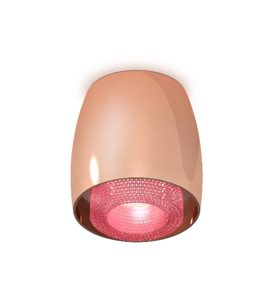 Светильник Ambrella Light XS1144011 PPG/PI золото розовое полированное/розовый MR16 GU5.3 (C1144, N7193)