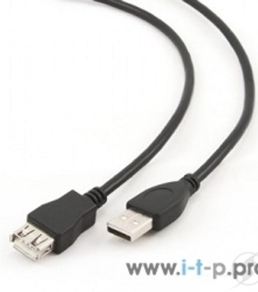 Кабель Gembird PRO USB 2.0 удлинительный 4.5м AM/AF позол. контакты, пакет