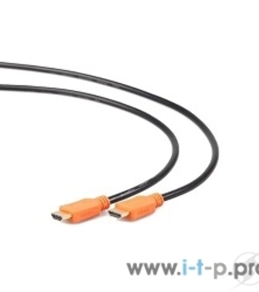 Кабель Cablexpert HDMI CC-HDMI4L-10, 19M/19M, v2.0, серия Light, позол.разъемы, экран, 3м, черный, пакет