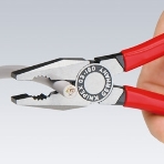 Пассатижи KNIPEX 0302180 180 мм ручки с двухцветными многокомпонентными чехлами, фото2