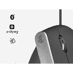 Мышь беспроводная/проводная Logitech MX Vertical графитовый, 4000 dpi, радиоканал, Bluetooth, USB, кнопки - 6, фото21