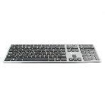Клавиатура беспроводная Gembird KBW-1, USB, серебристый, фото 1