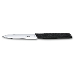 Нож кухонный Victorinox Swiss Modern (6.9003.10) стальной разделочный лезв.100мм прямая заточка черный, фото2
