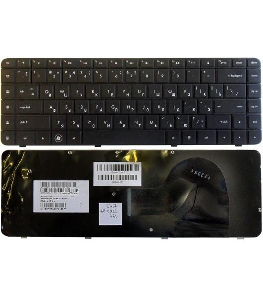 Клавиатура для ноутбука HP Compaq Presario CQ62 CQ56 G62 G56 черная
