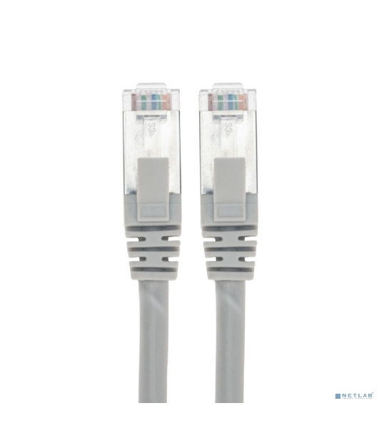Патч-корд S/FTP Rexant кат.6A (10G), RJ45-RJ45, неэкранированный, 28AWG, LSZH, серый, 10 м
