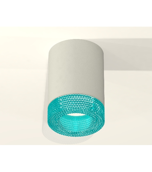 Светильник Ambrella Light XS7423004 SGR/BL серый песок/голубой MR16 GU5.3 (C7423, N7194)