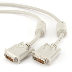 Кабель DVI-D dual link Gembird, 3.0м, 25M/25M, экран, феррит.кольца, пакет, фото3