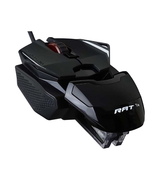 Мышь проводная игровая Mad Catz R.A.T. 1+ (ADNS3050, USB, 3 кнопки, 2000 dpi) черная