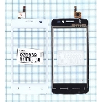 Сенсорное стекло (тачскрин) для Fly FS403 Cumulus 1, белое, фото4