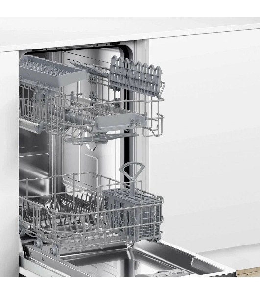 Встраиваемая посудомоечная машина Bosch SPV2HKX42E, черный, 44.8 см, 10 компл., 46 дБ, класс E