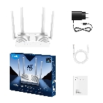 Роутер беспроводной Cudy WR3000E 2.0 Гигабитный роутер Wi-Fi 6 AX3000, 2,4/5 ГГц, до 2976 Мбит/с, 5x1 Гбит/с, IPv6, 4 антенны, черный, фото6