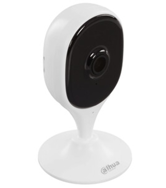 Компактная IP-видеокамера Dahua DH-IPC-C3AP-0280B с Wi-Fi 2.4ГГц 3Мп, 1/3.2” CMOS, объектив 2.8мм, обнаружение людей, ИК 10м, микрофон, динамик