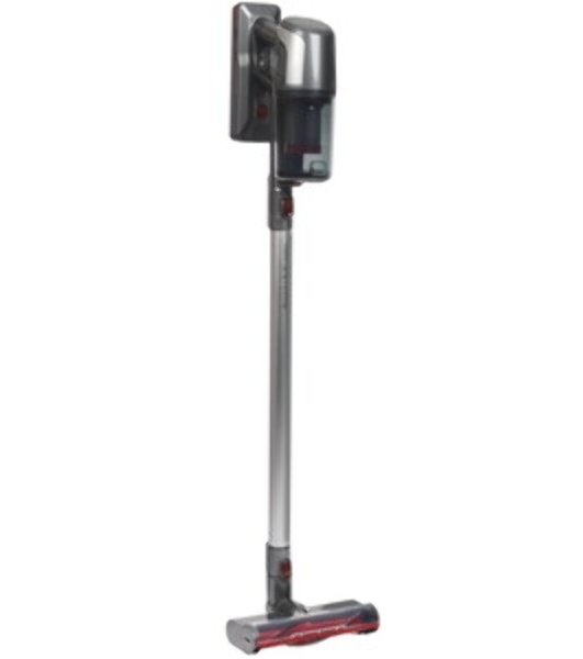Пылесос вертикальный BRAYER BR4265 серый, питание от аккумулятора, 320 Вт, уборка сухая, пылесборник 0.5 л