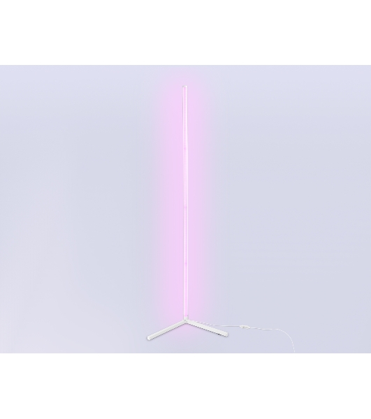 Светильник Ambrella light FL8025 WH белый LED 20W RGB D32*1650 (ПДУ РАДИО 2.4G)