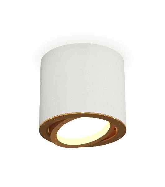 Светильник Ambrella Light XS7401004 SWH/PYG белый песок/золото желтое полированное MR16 GU5.3 (C7401, N7004)