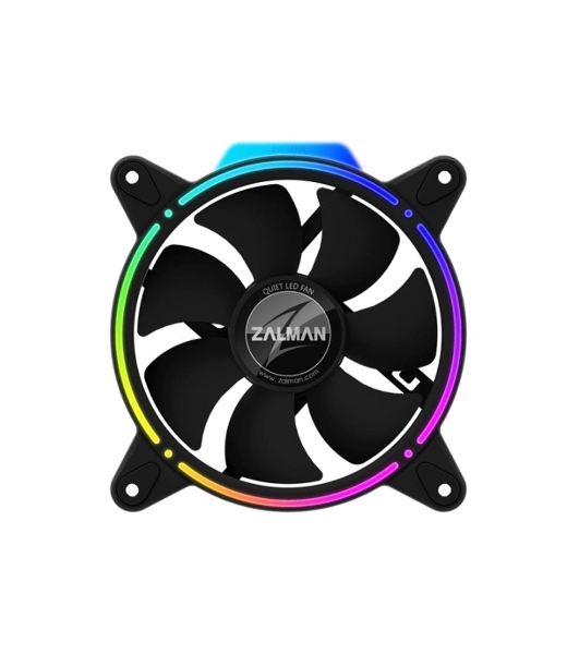 Вентилятор для корпуса Zalman ZM-RFD120A черный, 120 мм, 1500 об/мин, 25.6 дБ, 3 pin