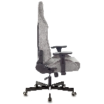 Кресло Бюрократ Knight N1 Fabric серый, ткань, 120 кг, механизм качания, фото37