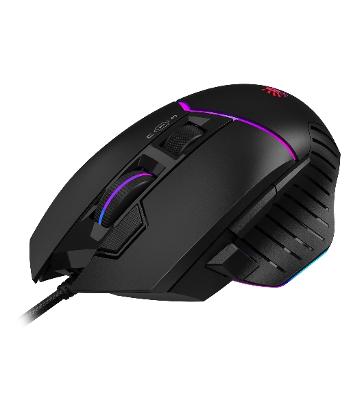 Мышь проводная A4Tech Bloody W95 Max черный, 12000 dpi, USB, кнопки - 10