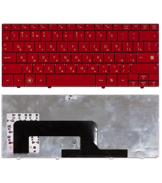 Клавиатура для ноутбука HP mini 700 1000 1100 красная