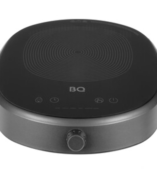 Плита настольная индукционная BQ HP121SS Grey Мощность 2400 Вт, Шаг переключения мощности 100 Вт, 24 режима нагрева