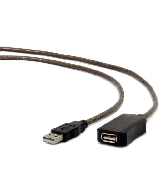 Кабель-удлинитель USB2.0 активный Cablexpert UAE-01-15M, AM/AF, 15м