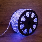Дюралайт Neon-night LED, свечение с динамикой (3W) - синий, 24 LED/м, бухта 100м, фото 1