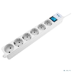 Сетевой фильтр Powercube SPL(5+1)-16B-P-3М-WHITE 3 м, 6 розеток, белый, коробка, фото2