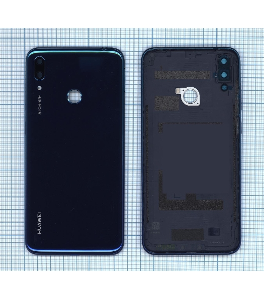 Задняя крышка для Huawei Y7 2019 синий