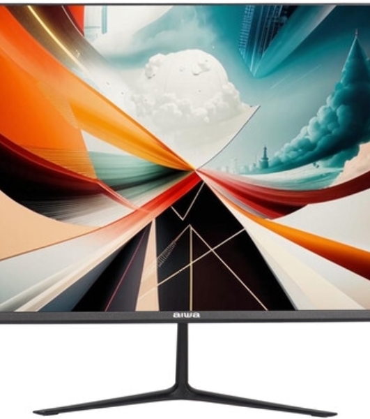 Монитор 23.8' Aiwa MD2410 IPS 1920x1080, 180 Гц, 1 мс, 16:9, 300 кд/м², 2xHDMI 2.0, DP, 3.5 Jack, динамики (2x2 Вт), HDR10, FreeSync, G-Sync Compatible, черный