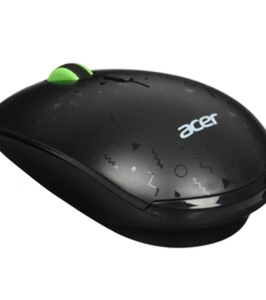 Мышь беспроводная Acer OMR307 черный, 1600 dpi, радиоканал, USB, кнопки - 4