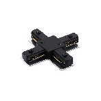 GL7172 BK черный матовый коннектор Х-образный для однофазного шинопровода Standard 220V NEW 105*105*20, фото4