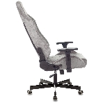 Кресло Бюрократ Knight N1 Fabric серый, ткань, 120 кг, механизм качания, фото39