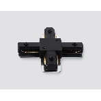 GL7172 BK черный матовый коннектор Х-образный для однофазного шинопровода Standard 220V NEW 105*105*20, фото3