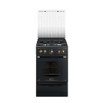 Плита газовая Gefest ПГ 5100-02 0187 черный, конфорок 4 шт, духовка 52 л, 50 см x 85 см x 58.5 см, фото 1