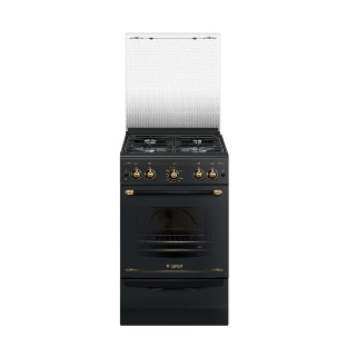Плита газовая Gefest ПГ 5100-02 0187 черный, конфорок 4 шт, духовка 52 л, 50 см x 85 см x 58.5 см