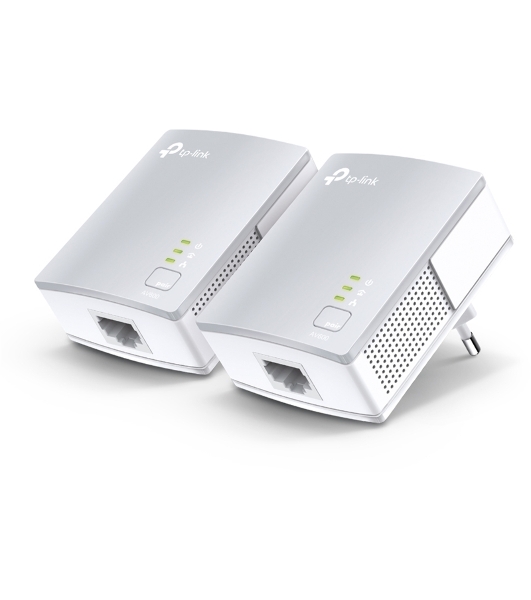 Сетевой адаптер TP-Link TL-PA4010KIT AV600 Nano Powerline Ethernet Adapter Starter Kit, Ultra Compact Size, 500Mbps Powerline Datarate,10/100Mbps Fast Ethernet, HomePlug AV, Green Powerline,Plug and Play, Twin Pa