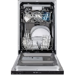 Встраиваемая посудомоечная машина HOMSair DW47M, черный, 44.5 см, 10 компл., 47 дБ, класс A++, фото14