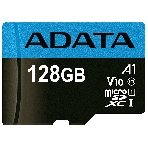 Флеш карта Micro SecureDigital 128Gb ADATA AUSDX128GUICL10A1-RA1 MicroSDXC Class 10 UHS-I, SD adapter, фото9