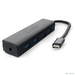 USB-концентратор Gembird UHB-C364, USB 3.0, USB 4 порта, USB Type-C / с доп питанием, фото13