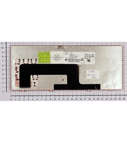 Клавиатура для ноутбука HP mini 700 1000 1100 красная