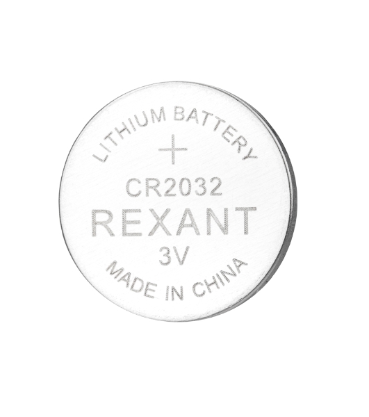 Батарейка литиевая Rexant CR2032 3В блистер 1 шт.