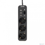 Сетевой фильтр PERFEO (PF_C3909) 3 роз х 4м черный, фото4
