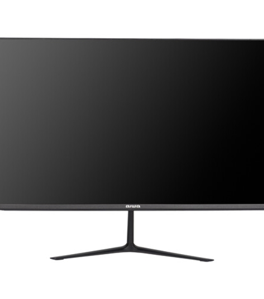 Монитор 23.8' Aiwa MD2410 IPS 1920x1080, 180 Гц, 1 мс, 16:9, 300 кд/м², 2xHDMI 2.0, DP, 3.5 Jack, динамики (2x2 Вт), HDR10, FreeSync, G-Sync Compatible, черный