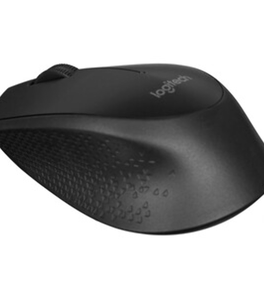 Мышь беспроводная Logitech M280 серый, 1000 dpi, радиоканал, USB, кнопки - 3