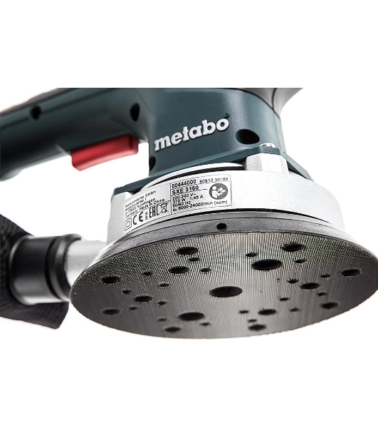 Эксцентриковая шлифовальная машина Metabo SXE 3150 600444000 310вт,150мм,3мм,эл-ка,картон, 12000 об/мин, вес 1.6 кг