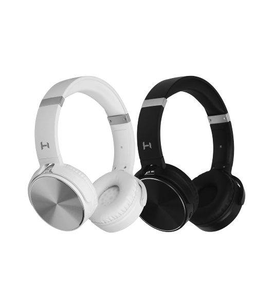 Беспроводные/проводные наушники Harper HB-217 белый, накладные, Bluetooth + проводной, складная конструкция, до 5 ч