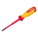 Отвертка Matrix Insulated, SL4,0 x 100 мм, CrMo, до 1000 В, двухкомп.рукоятка, фото4