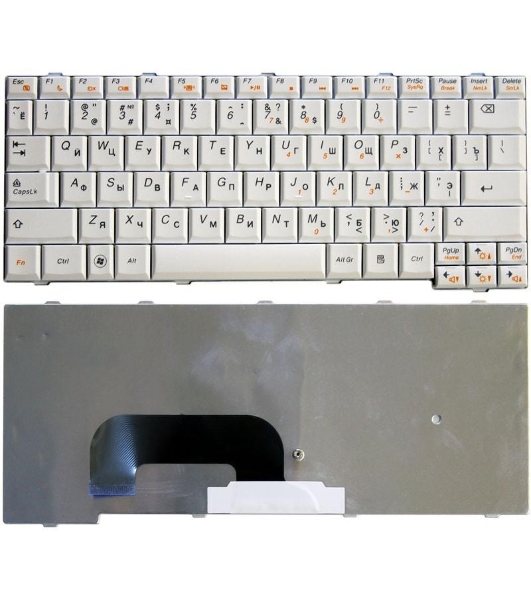 Клавиатура для ноутбука Lenovo IdeaPad S12 белый