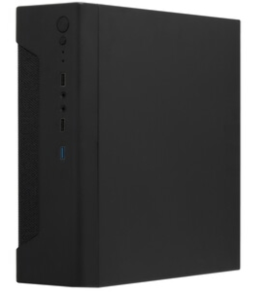 Компьютерный корпус Desktop ExeGate EX294018RUS FL-102 (mini-ITX, без БП, 2*USB+1*USB 3.0, аудио, черный)